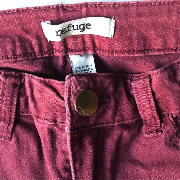 Refuge red jeans 🌺(2for$10) - Picture 10 of 10